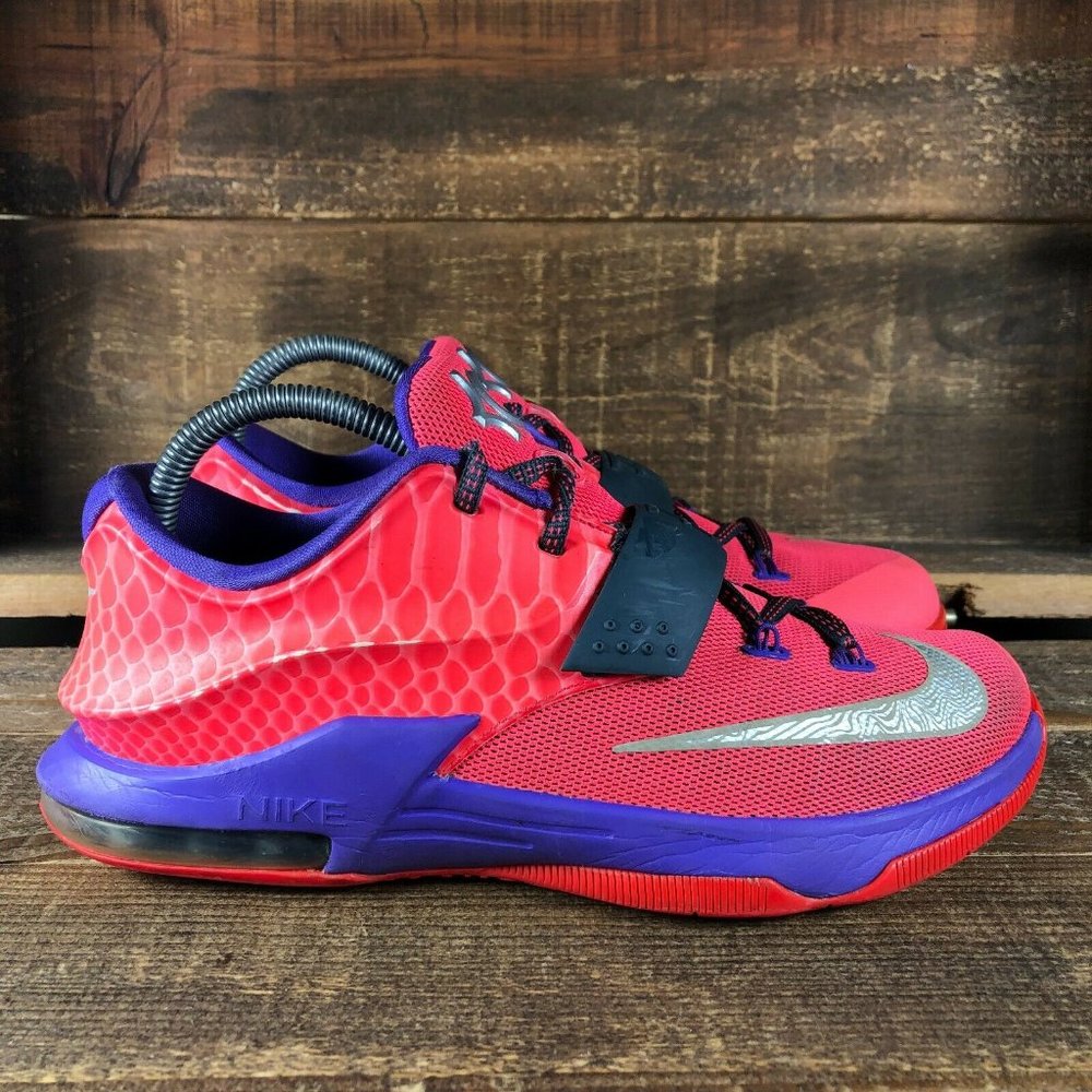 Nike Unisex Kids KD 7 Hyper Punch Shoes Size 7